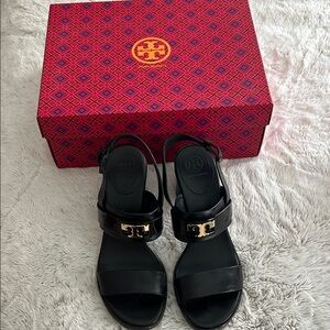 Tory Burch Black Sandals